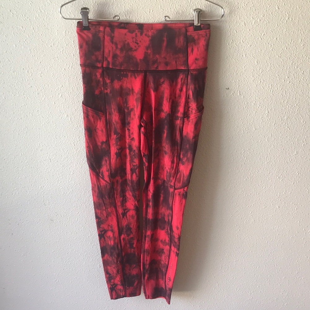 Lululemon Fast and Free Tight II 25" *Game Day size 6